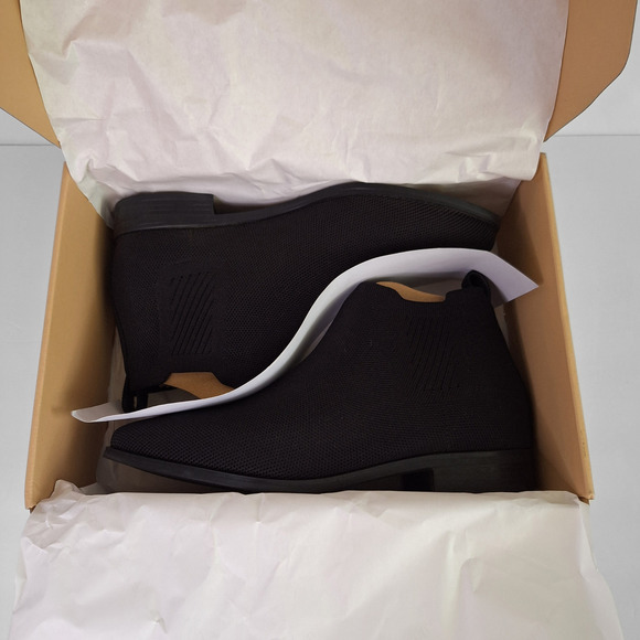 Vivaia Square-Toe Water-Repellent Ankle Boots (Ryan Pro), Size 8.5, Black, EUC - Picture 3 of 15